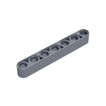 Technic Beam 1 x 7 Thick #32524 - 315-Flat Silver