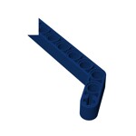 Technic Beam 1 x 9 Bent (7 - 3) Thick #32271 - 140-Dark Blue