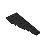 Wedge Plate 8 x 3 Right #50304 - 26-Black