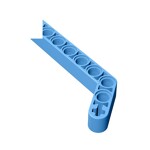 Technic Beam 1 x 9 Bent (7 - 3) Thick #32271 - 102-Medium Blue