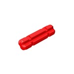 Technic Axle 2 Notched #32062 - 21-Red