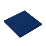 Plate 8 x 8 #41539 - 140-Dark Blue