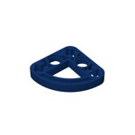 Technic Beam 3 x 3 L-Shape with Quarter Ellipse Thin #32249 - 140-Dark Blue