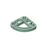 Technic Beam 3 x 3 L-Shape with Quarter Ellipse Thin #32249 - 151-Sand Green