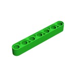 Technic Beam 1 x 7 Thick #32524 - 37-Bright Green