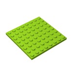 Plate 8 x 8 #41539 - 119-Lime