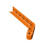 Technic Beam 1 x 9 Bent (7 - 3) Thick #32271 - 106-Orange