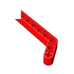 Technic Beam 1 x 9 Bent (7 - 3) Thick #32271 - 21-Red