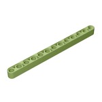 Technic 1 x 13 Beam #41239 - 330-Olive Green