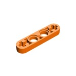 Technic Beam 1 x 4 Thin #32449 - 106-Orange