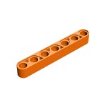 Technic Beam 1 x 7 Thick #32524 - 106-Orange