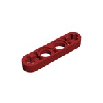 Technic Beam 1 x 4 Thin #32449 - 154-Dark Red