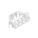 Technic Pin Connector Block 1 x 5 x 3 #32333 - 40-Trans-Clear