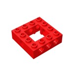 Brick 4 x 4 Open Center #32324 - 21-Red