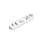 Technic Beam 1 x 4 Thin #32449 - 1-White