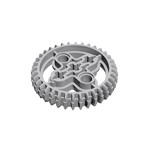 Technic Gear 36 Tooth Double Bevel #32498 - 194-Light Bluish Gray