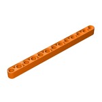 Technic 1 x 13 Beam #41239 - 106-Orange