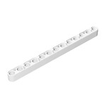 Technic 1 x 13 Beam #41239 - 1-White