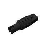 Hinge Cylinder 1 x 3 Locking with 1 Finger and Technic Friction Pin #41532 - 26-Black