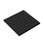 Plate 8 x 8 #41539 - 26-Black