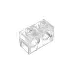 Technic, Brick 1 x 2 with Holes #32000 - 40-Trans-Clear