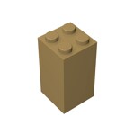 Brick 2 x 2 x 3 #30145 - 138-Dark Tan