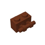 Brick Special 1 x 2 with Handle #30236 - 192-Reddish Brown