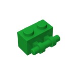 Brick Special 1 x 2 with Handle #30236 - 28-Green