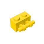 Brick Special 1 x 2 with Handle #30236 - 24-Yellow