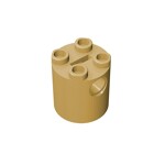 Brick Round 2 x 2 x 2 Robot Body #30361 - 5-Tan