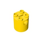 Brick Round 2 x 2 x 2 Robot Body #30361 - 24-Yellow