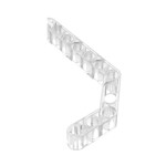 Technic Beam 1 x 11.5 Double Bent Thick #32009 - 40-Trans-Clear