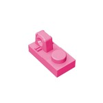 Hinge Plate 1 x 2 Locking With 1 Finger On Top #30383 - 221-Dark Pink