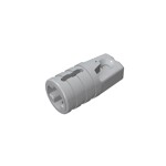 Hinge Cylinder 1 x 2 Locking with 1 Finger and Axle Hole On Ends #30552 - 194-Light Bluish Gray