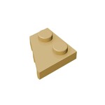 Wedge Plate 2 x 2 Left #24299 - 5-Tan