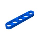 Technic Beam 1 x 5 Thin #32017 - 23-Blue