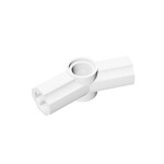 Technic Axle and Pin Connector Angled #3 - 157.5 #32016 - 1-White