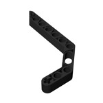 Technic Beam 1 x 11.5 Double Bent Thick #32009 - 26-Black