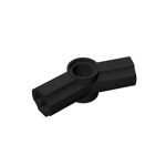 Technic Axle and Pin Connector Angled #3 - 157.5 #32016 - 26-Black