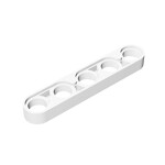 Technic Beam 1 x 5 Thin #32017 - 1-White