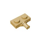 Plate Modified 1 x 2 With Wheel Holder #21445 - 5-Tan