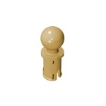 Technic Pin with Friction Ridges Lengthwise and Towball #6628 - 5-Tan