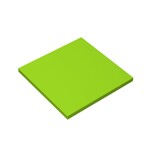 Tile 6 x 6 with Bottom Tubes #10202 - 119-Lime