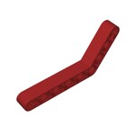 Technic Beam 1 x 9 Bent (6 - 4) Thick #6629 - 154-Dark Red