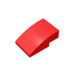 Slope Curved 3 x 2 No Studs #24309 - 21-Red