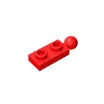 Plate Special 1 x 2 with End Towball #22890 - 21-Red