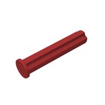 Technic Axle 3 with Stop #24316 - 154-Dark Red