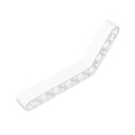 Technic Beam 1 x 9 Bent (6 - 4) Thick #6629 - 1-White