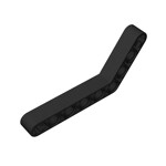 Technic Beam 1 x 9 Bent (6 - 4) Thick #6629 - 26-Black