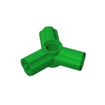 Technic Axle and Pin Connector Triple [120 Offset] #10288 - 28-Green